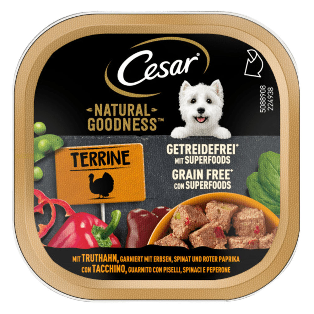 Natural Goodness Terrine Tacchino, Piselli e Spinaci image 1